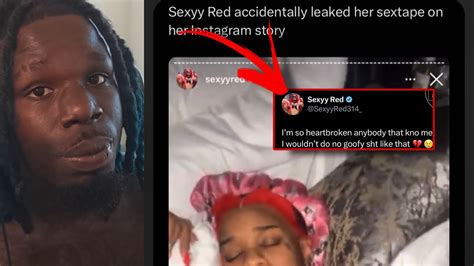 sexyyred sextape|Sexyy Red Breaks Silence on IG Sex Tape Leak 